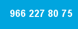 966 227 80 75 966 227 80 75